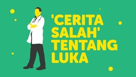 INFOGRAFIS: Salah Kaprah Soal Luka