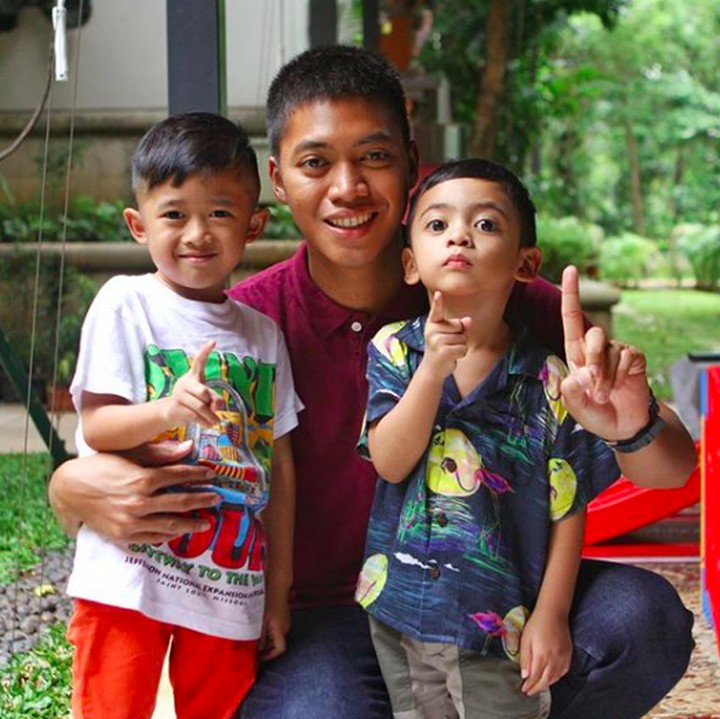 <p>Untuk seorang paman atau om, menghabiskan waktu bareng keponakan bisa jadi momen yang seru. (Foto: Instagram/ @rasyidrajasa)  </p>