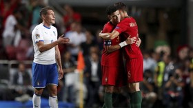 FOTO: Timnas Portugal Tekuk Italia Tanpa Ronaldo