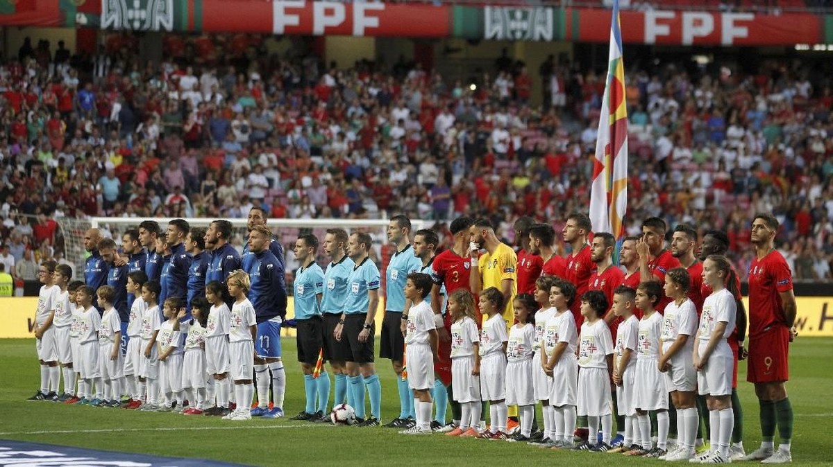 FOTO: Timnas Portugal Tekuk Italia Tanpa Ronaldo