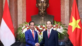 Temui Presiden Vietnam, Jokowi Minta Hapus Hambatan Ekspor RI