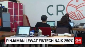 Pinjaman Lewat Fintech Naik 250%