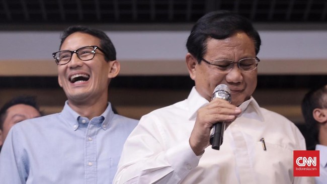 Prabowo Subianto lebih memilih debat capres-cawapres menggunakan bahasa Indonesia yang ia sebut bahasa kebangsaan, ketimbang debat menggunakan bahasa Inggris.