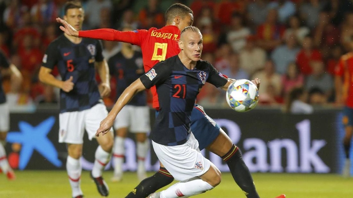 FOTO: Timnas Spanyol Bantai Kroasia di UEFA Nations League