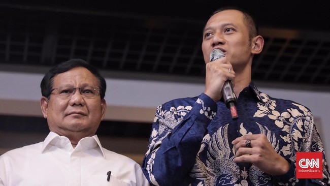 Capres Prabowo Subianto dan Komandan Kogasma AHY dijadwalkan berkampanye terbuka bersama di lapangan latihan Persib, di Bandung, Jawa Barat, Kamis (28/3).