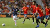 FOTO: Timnas Spanyol Bantai Kroasia di UEFA Nations League Timnas Spanyol sukses menaklukkan Kroasia dengan skor 6-0 dalam UEFA Nations League. Berikut foto-foto terbaik dari laga tersebut.