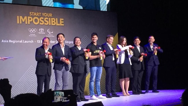 Kampanye pemasaran global ini yang pertama bagi Toyota ini merupakan hasil kerja sama dengan komite Olimpiade dan Paralimpiade.