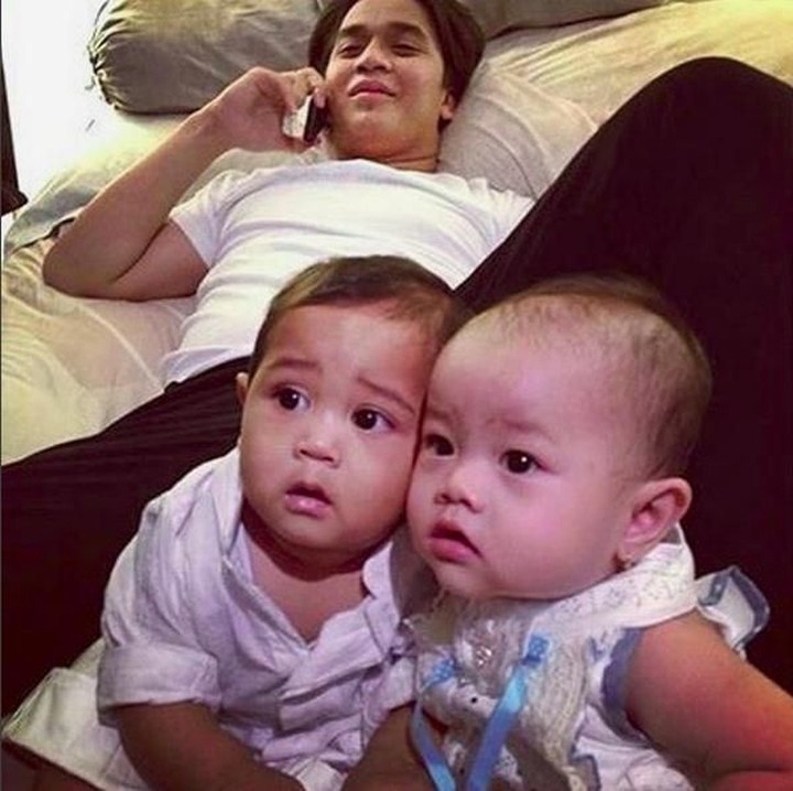 <p>Beginilah gaya santai Billy bareng anak-anak. (Foto: Instagram @bilsky16)<br /><br /></p>
