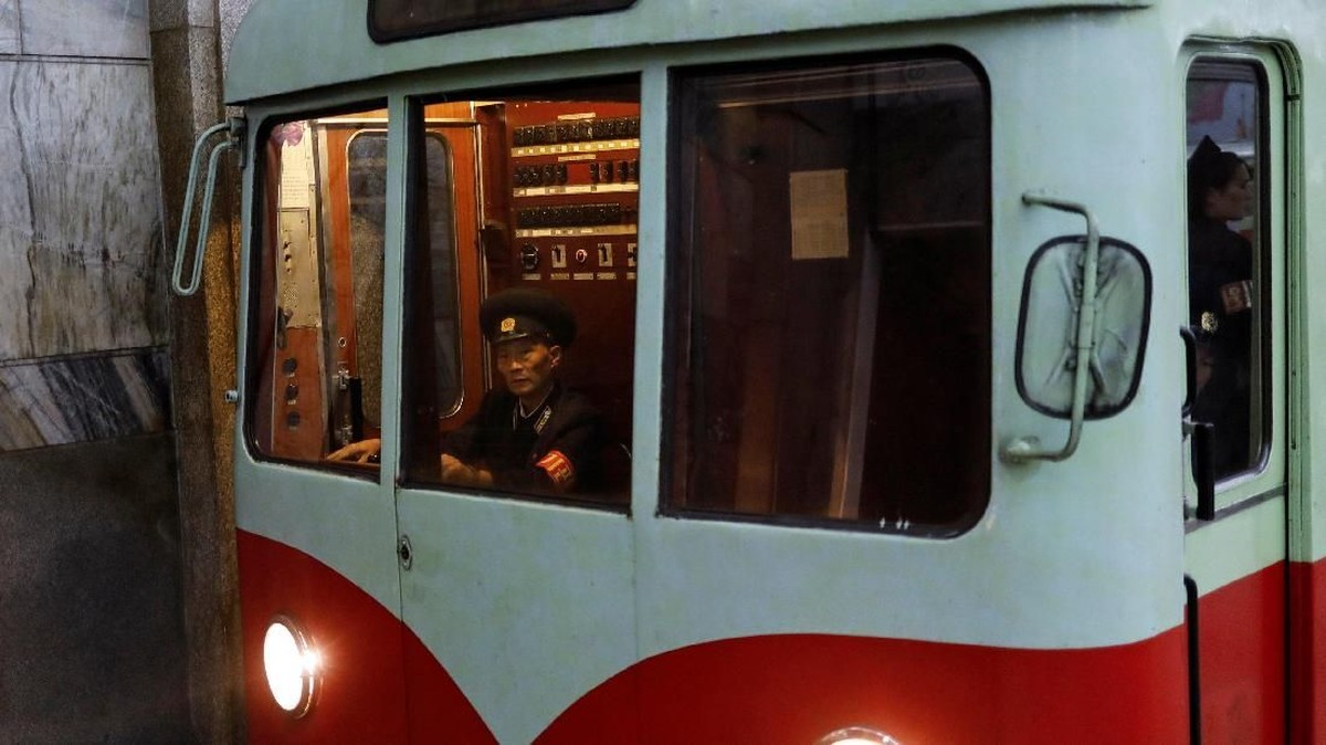 FOTO: Sepur di Bawah Tanah Korea Utara