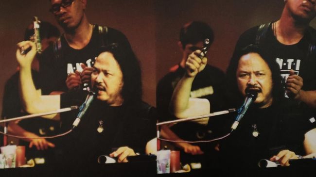 Harry Roesli ternyata memiliki karakter yang bertolak belakang dari wajahnya yang terkenal sangar.