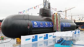 Korsel Pamerkan Kapal Selam Pelontar Rudal Perdana