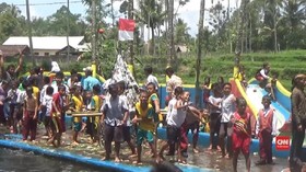 VIDEO: 'Perang Air' dan Rasa Syukur atas Tirtowono