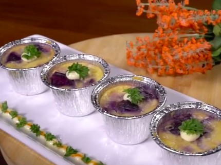 Resep Schotel Ubi Ungu, Penuh Serat Berwarna Menggoda