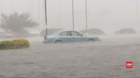 VIDEO: Intensitas Badai Florence Turun, Korban Bertambah