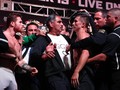 FOTO: Ricuh di Timbang Badan Saul Canelo vs Golovkin