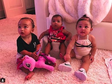 Gemas Maksimal Lihat Anak Kim Kardashian Foto Bareng Sepupunya