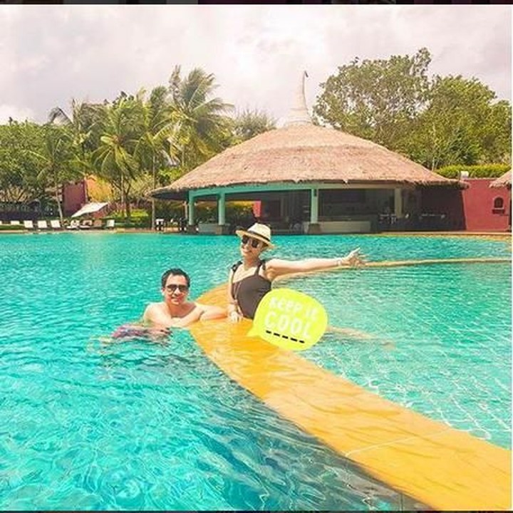 <p>Liburan short trip ini dalam rangka merayakan ulang tahun ke-34 Ayu. Mereka menghabiskan waktu berdua saja di Krabi, Thailand. Suit suit! (Foto: Instagram @mrsayudewi)</p>
