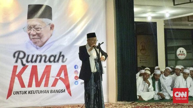 Ma'ruf Amin mengimbau seseorang ustaz atau kiai sebaiknya tak menyinggung orang lain dalam tiap ceramahnya. Yahya Waloni menyebut Ma'ruf sebagai pemimpin uzur.