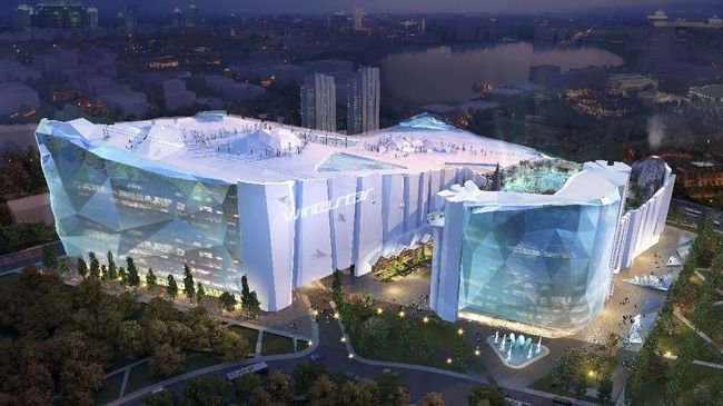 Harbin Wanda Indoor Ski and Winter Sports Resort direnovasi demi memperbanyak kontingen China di Olimpiade Musim Dingin 2025.
