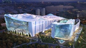 Ambisi China Bangun Lapangan Es Indoor Terbesar di Dunia