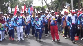VIDEO: Kirab Obor Asian Para Games 2018 di Bali