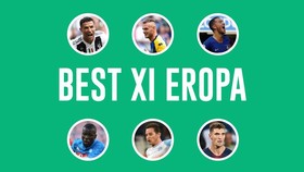 INFOGRAFIS: Best XI Eropa Versi CNNIndonesia.com Pekan Ini