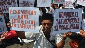 17 Juta Buruh-3,4 Juta Guru Honorer Dapat Bantuan Rp150 Ribu Juni-Juli