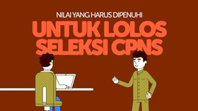 INFOGRAFIS: Nilai yang Harus Dipenuhi Agar Lolos Seleksi CPNS