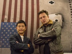 Roket SpaceX Tak Kunjung Selesai, Miliarder Jepang Batalkan Misi ke Bulan