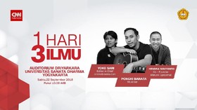 Ajang Inspiratif 1 Hari 3 Ilmu Akan Digelar di Yogyakarta