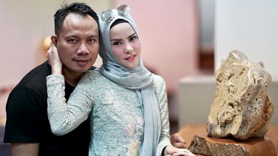 Angel Lelga dan Vicky Prasetyo dari instagram.
