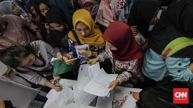 Para Pencari Kerja 'Terjang' Job for Career Festival