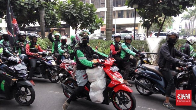 Grab Indonesia mengklaim jumlah sopir ojek online yang melakukan unjuk rasa semakin menurun dibandingkan aksi serupa sebelumnya.