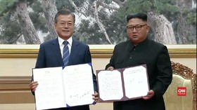 VIDEO: Jumpa Moon, Kim Jong-un Janji Akan ke Ibu Kota Korsel