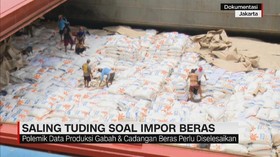 Saling Tuding Soal Impor Beras