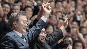 Bertemu Kim Jong-un, Popularitas Moon Jae-in Meroket