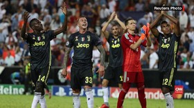 VIDEO: Pertahanan 10 Pemain Juventus Dapat Pujian Allegri