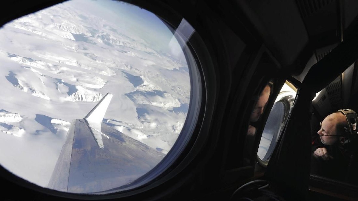 FOTO: Runtuhnya Gletser Greenland