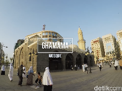 Sejarah Masjid Ghamamah, Tempat Rasulullah SAW Sholat Ied dan Meminta Hujan