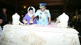 Panglima TNI Ziarah ke Makam Soeharto