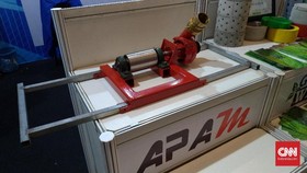 Mantan Anak Kos Bikin Alat Pemadam Api Dibantu Putaran Ban