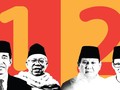 INFOGRAFIS: Jokowi-Ma'ruf Nomor 1, Prabowo-Sandi Nomor 2