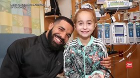 VIDEO: Drake Bangkitkan Semangat Bocah Transplantasi Jantung