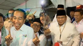 VIDEO: Dapat Nomor Urut, Jokowi Semringah dan Prabowo Goyang