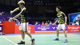 Kalahkan Senior, Marcus/Kevin ke Final Hong Kong Terbuka 2018