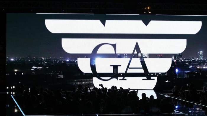 MILAN, ITALY - SEPTEMBER 20:  A general view at the Emporio Armani show during Milan Fashion Week Spring/Summer 2019 on September 20, 2018 in Milan, Italy.  (Photo by Andreas Rentz/Getty Images)