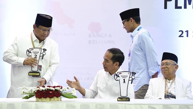 Sejumlah nama moderator sudah diusulkan. Rapat dilakukan bersama TKN Jokowi-Ma'ruf dan BPN Prabowo-Sandiaga.
