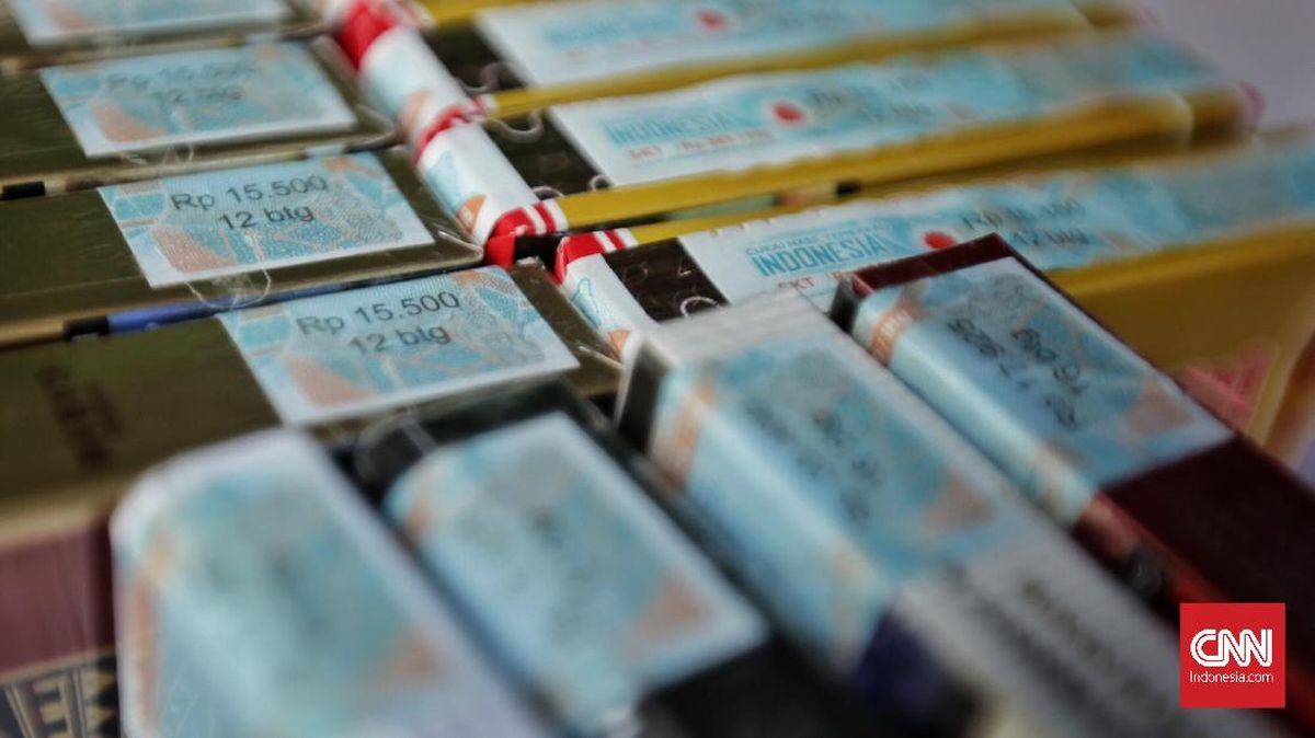 Setoran Cukai Rokok Tembus Rp176 T per Oktober 2025