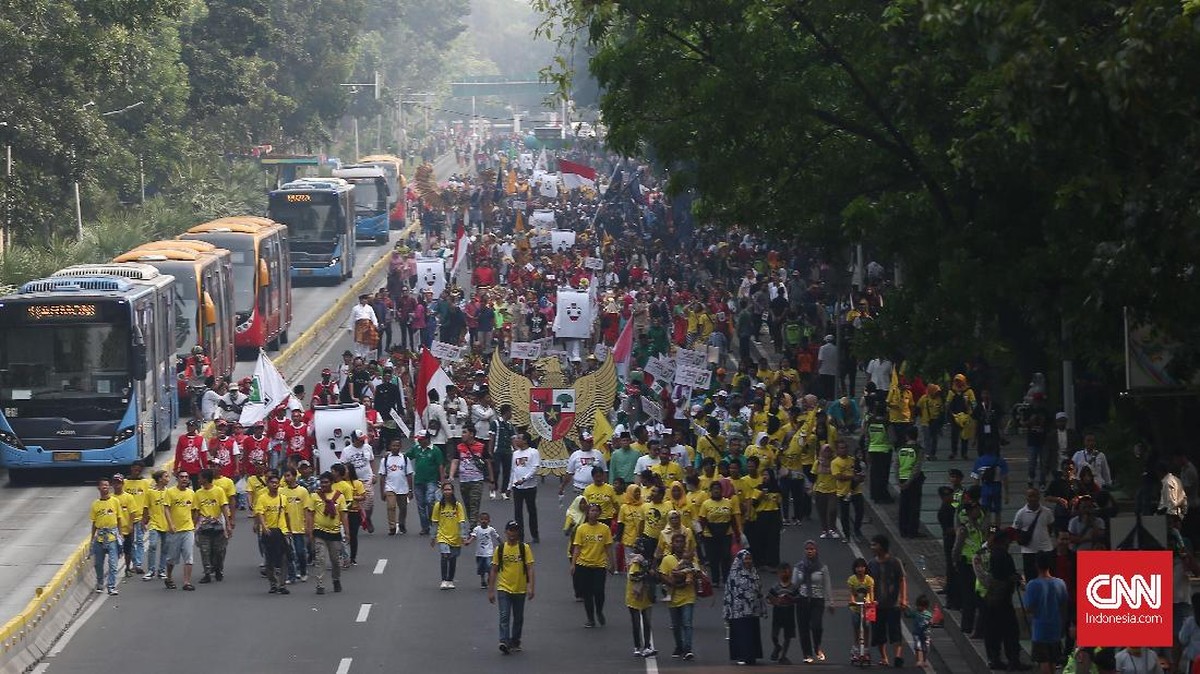 FOTO: Deklarasi Kampanye Damai Pemilu 2019