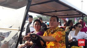 Tommy Soeharto 'Pimpin' Keluarga Cendana di Kampanye Damai